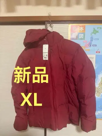 UNIQLO 레드 다운 자켓 XL