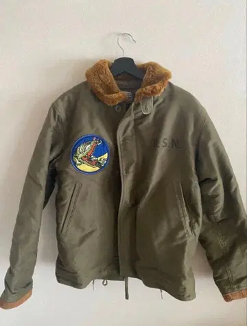 토이즈 맥코이 N-1 덱 자켓 38 USN 패치 포함