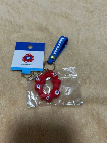 오사카 엑스포 미야쿠미야쿠 입체 키링 로고 마크