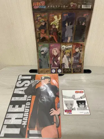 NARUTO 굿즈 3종 세트 한정판