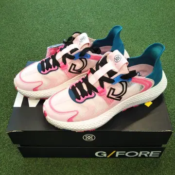 새상품 G/FORE 골프화 여성용 핑크/블루 23.5cm