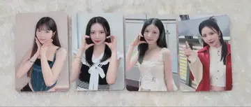 NiziU 마야 홀 투어 회장 한정판 CD 트레이딩 카드 포토 카드 4장