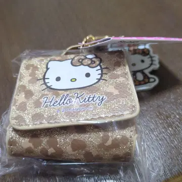 산리오 키티 멀티 케이스 참 레오파드 무늬