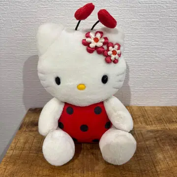 레어 키티 봉제 인형 헤이세이 레트로 무당벌레