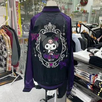 (3) 호두 자수 새틴 자켓 M 사이즈