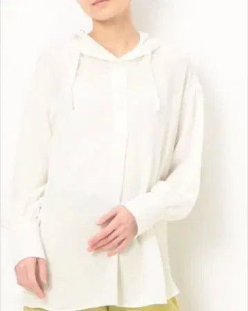 플라티나 후드 부착 블라우스 9호