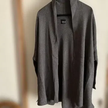 ZARA KNIT 그레이 롱 가디건 M