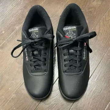 Reebok CLASSIC 스니커즈 블랙 25.0cm 미사용에 가까움