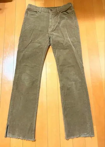 Spick & span 코듀로이 팬츠 모카 베이지 38 사이즈
