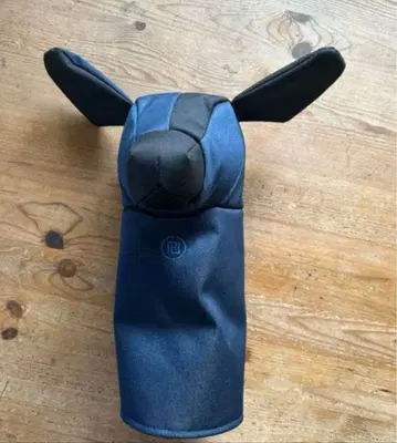 골프 BRIEFING 브리핑 헤드커버 강아지 데님 드라이버용