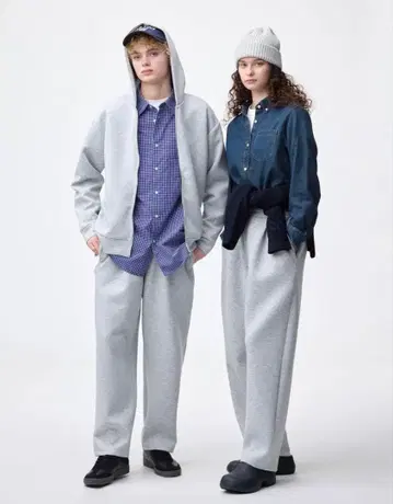 GU 퍼프 맨투맨 캐럿 팬츠 M