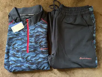 파이텐 저지 상하의 세트 미사용 트레이닝 카모 패턴