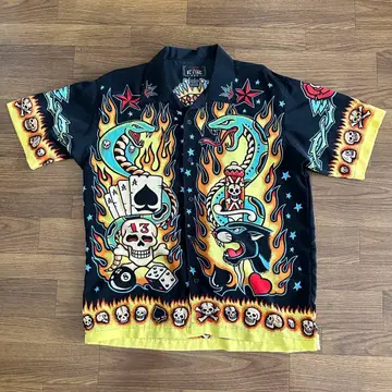 [ LA ROCKA ] BC ETHIC 반팔 셔츠 사이즈 M