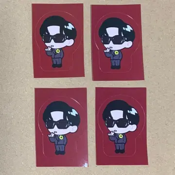 메구로 렌 snow man 스노치루 카리스마 맥스 스티커 4장 음고지신