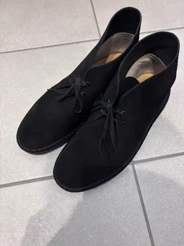 클락스 데저트 부츠 스웨이드 26cm