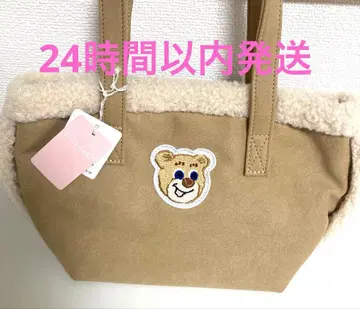 [ 미사용 새상품 ] 러브러리 바이 페이 올드 테디 와펜 보아 토트