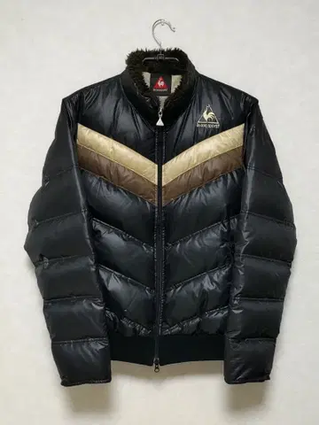 [ 미사용 ] 르꼬끄 스포르티브 다운 자켓 L 블랙