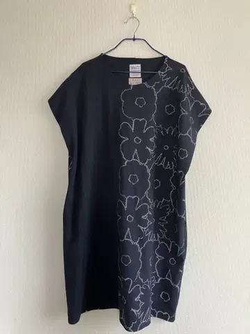 sousou 소우소우 셔츠 원피스 블랙