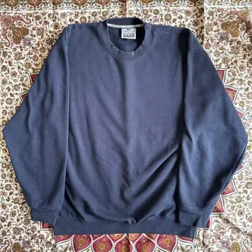 PRO CLUB 헤비 웨이트 맨투맨 트레이닝복 무지 네이비 컬러