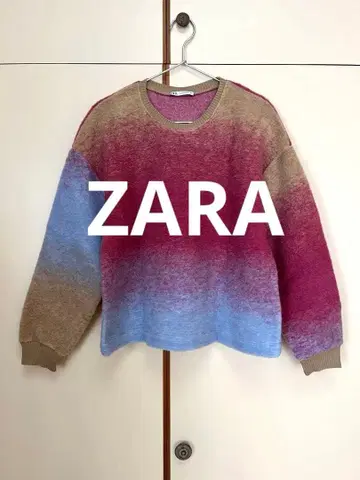ZARA 미사용 그라데이션 긴팔 니트