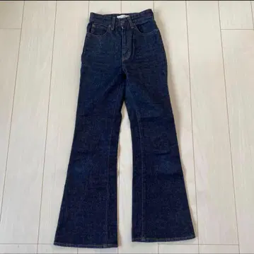 MOUSSY MVS FLARE 원 워시 사이즈 23인치 데님