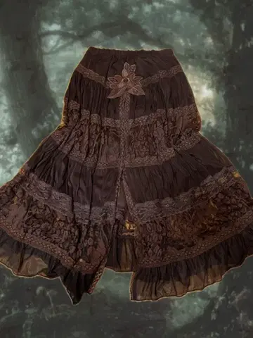 fairygrunge 페어리 그런지 레이스 스커트