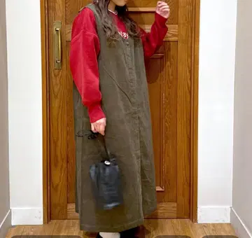 studioCLIP 코듀로이 점프 스커트