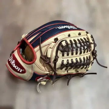 윌슨 WILSON 한정판 연식용 그랩 와나비 DUAL 투수용