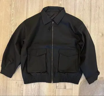 블랙 싱글 라이더 자켓