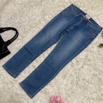 새상품급 스픽 앤 스팬 스키니 데님 스트레치 청바지 36 S 사이즈