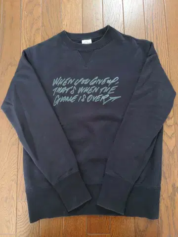 루프 휠러 LOOPWHEELER x MOGNO6 맨투맨 사이즈 S