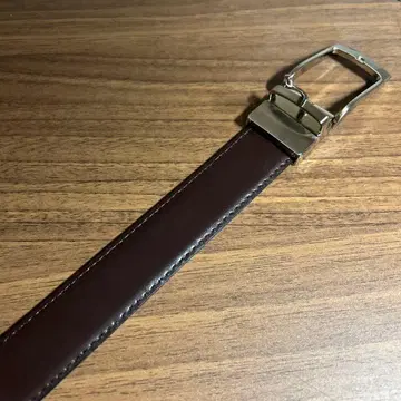 TAKEO KIKUCHI 리버서블 가죽 벨트 [미사용]