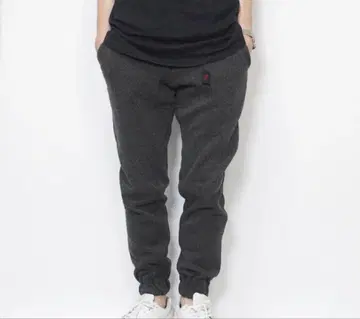 그라미치 그레이 조거 팬츠 조정 가능 벨트 포함