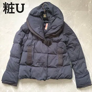 YOSOOU 요소오 더블 숄카라 다운 자켓 네이비