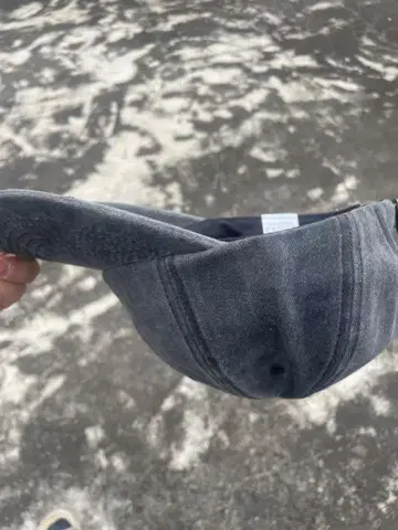 그레이 데님 캡 조정 가능