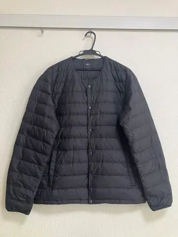 유니클로 이너 다운 블랙 L