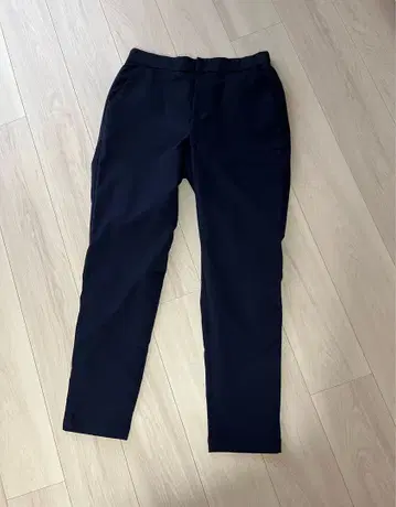 유니클로 웜 팬츠 웜 이지 팬츠 네이비 L