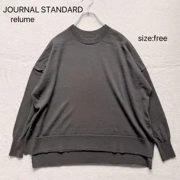 [ 저널 스탠다드 ] BiellaYarn 크루넥 니트/울 100%