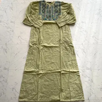 Kastane 라바리 자수 코튼 원피스 면 100%