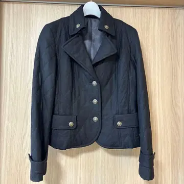 새상품급 ROPE 퀼팅 울 자켓 블랙 9