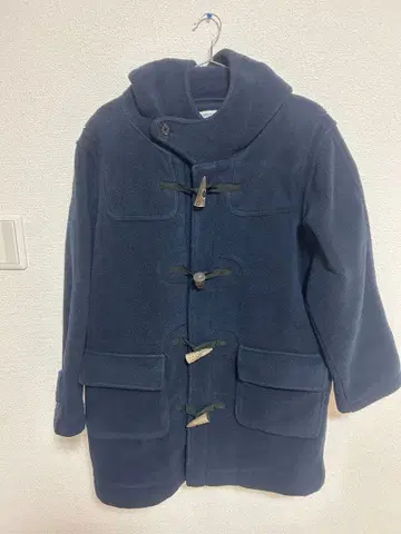 빔즈 보이 네이비 플리스 더플 코트