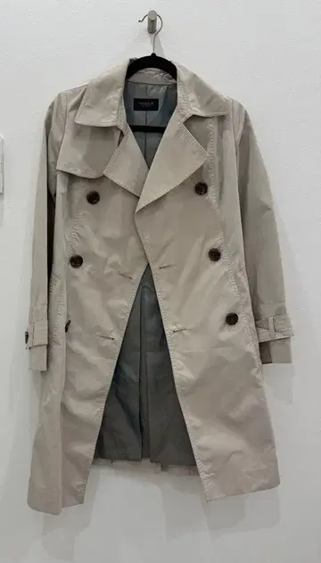PREMIUM BY VIVY 베이지 트렌치코트