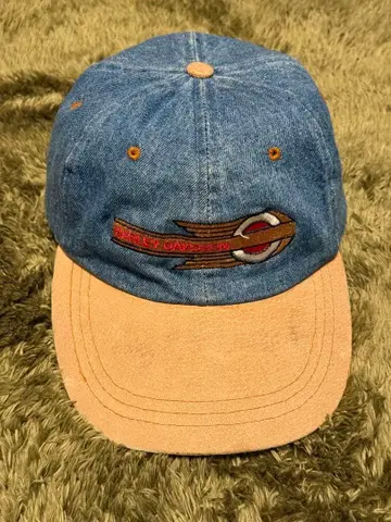 레어 Harley-Davidson 데님 캡 DAYTONA BEACH