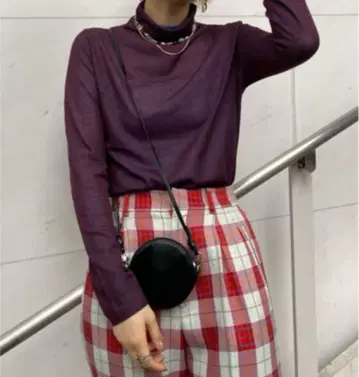 [택 포함 새상품] Ameri CHAMBRAY LIKE 2WAY KNIT