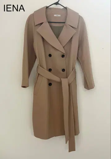 IENA 더블 크로스 코트