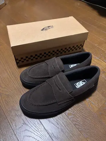VANS 로퍼 브라운