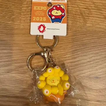 최애 컬러 폼폼푸딩 미야쿠미야쿠 키링