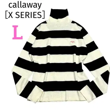 callaway X SERIES 터틀넥 니트 골프웨어 L