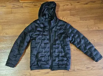 워크맨 다운 자켓 후드 부착