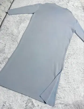 TOMORROW LAND 사이드 슬릿 울 원피스